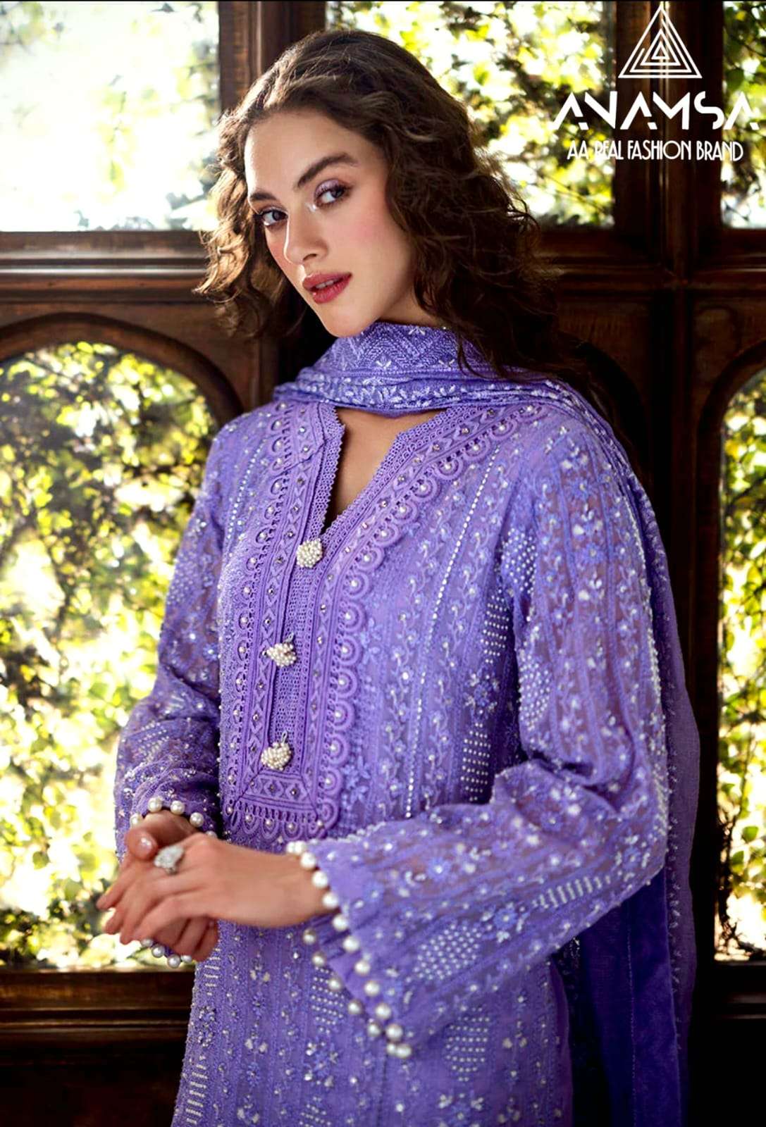 D No -510  Semi Stitched Anamsa